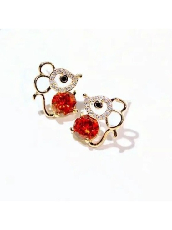 Jewelry - ❤️&🌹Earrings-- Sweet Little Mice for You & your Valentine